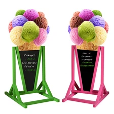 Stop Trottoir Crème Glacée Chevalet de publicitaire pour Café 5 COULEURS