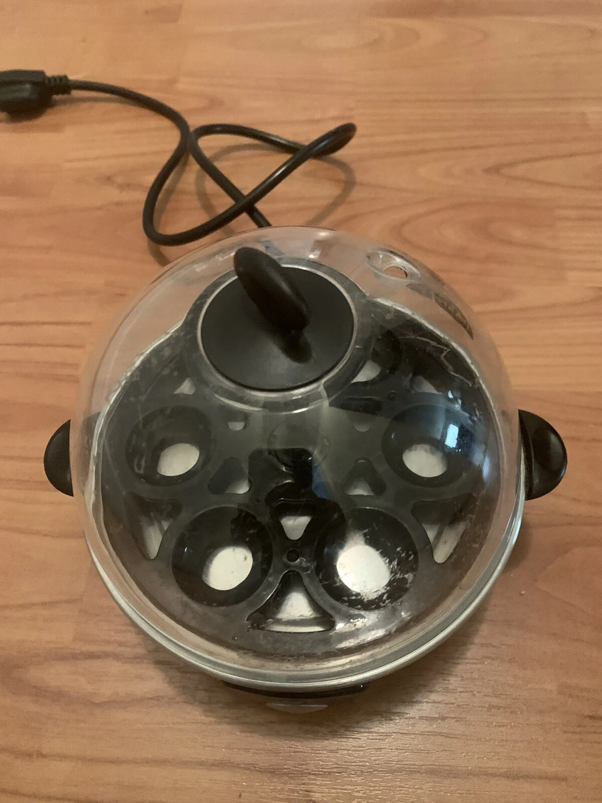 Go Rapid Egg Cooker Tray Boiled Poacher Boiler Black