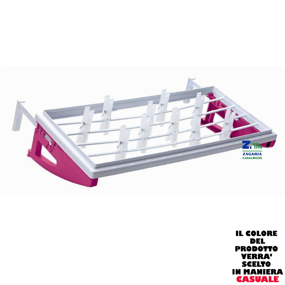 STENDI STENDINO REGOLABILE MULTIUSO IN RESINA CM 55 X 27 RADIATORE FINESTRA