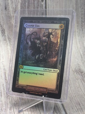 Divorced Dads TCG - Holo Camper Van Concrete Beast - Age of Alimony - Foil...