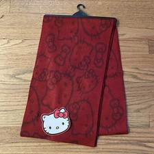 Loungefly x Hello Kitty Sanrio Maroon Red Scarf New With Tag