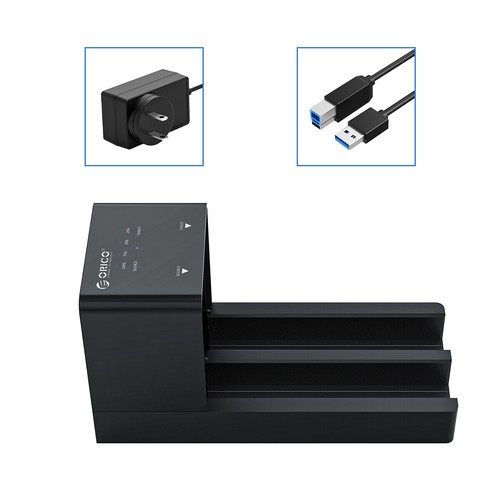 ORICO 4Bay USB3.0 External Hard Drive Docking Station for 2.5/3.5'' HDD SSD 48TB - Afbeelding 15 van 15
