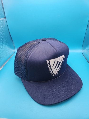 Vtg Naab Electric Snapback Hat kansas advertisement cap trucker mesh - Picture 5 of 10