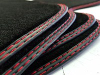 Kofferraummatte + FußMatten FüR Audi A3 8L Bj1996-2003 Velours Doppelnaht