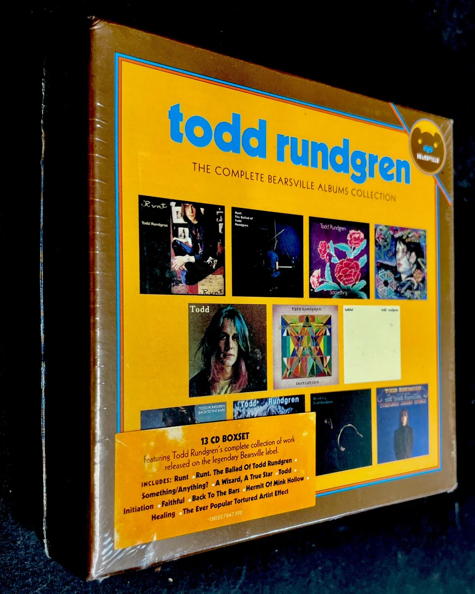 Todd Rundgren 13 CD BOXSET The Complete Bearsville Albums