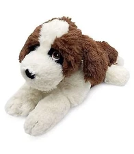 Warmies St Bernard dog Plush Heatable Lavender Scented Stuffed Animal
