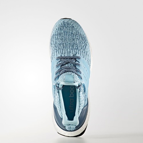 adidas Ultraboost 3.0 Size 8.5 UK - Light Blue White Ultra Boost S82055 alm - Picture 2 of 8