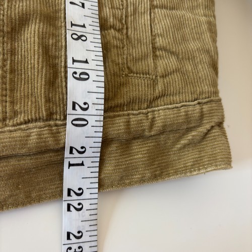 Brandy Melville Corduroy Jacket One Size Khaki 100% Cotton Short Coat New - 第 6/10 張圖片