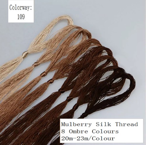Hardy's Textile 100% Mulberry Silk Hand Embroidery Threads AU$19.99/Colourway - Picture 17 of 31