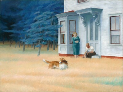 Cape Cod Evening : Edward Hopper : 1939 : Archival Quality Art Print