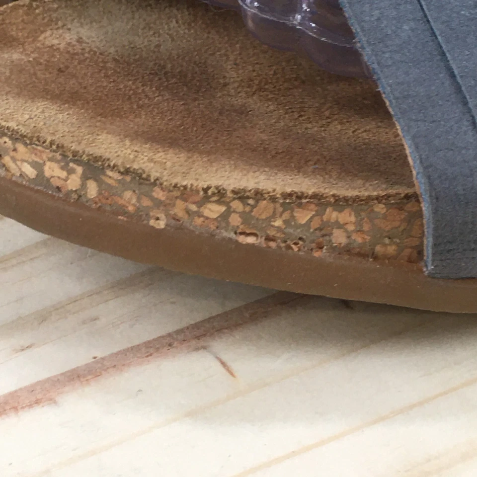 Босоножки женские El Naturalista 40 Zumaia с ремешком синие повседневные туфли на плоской подошве комфортные 5242 - Изображение 4 из 4