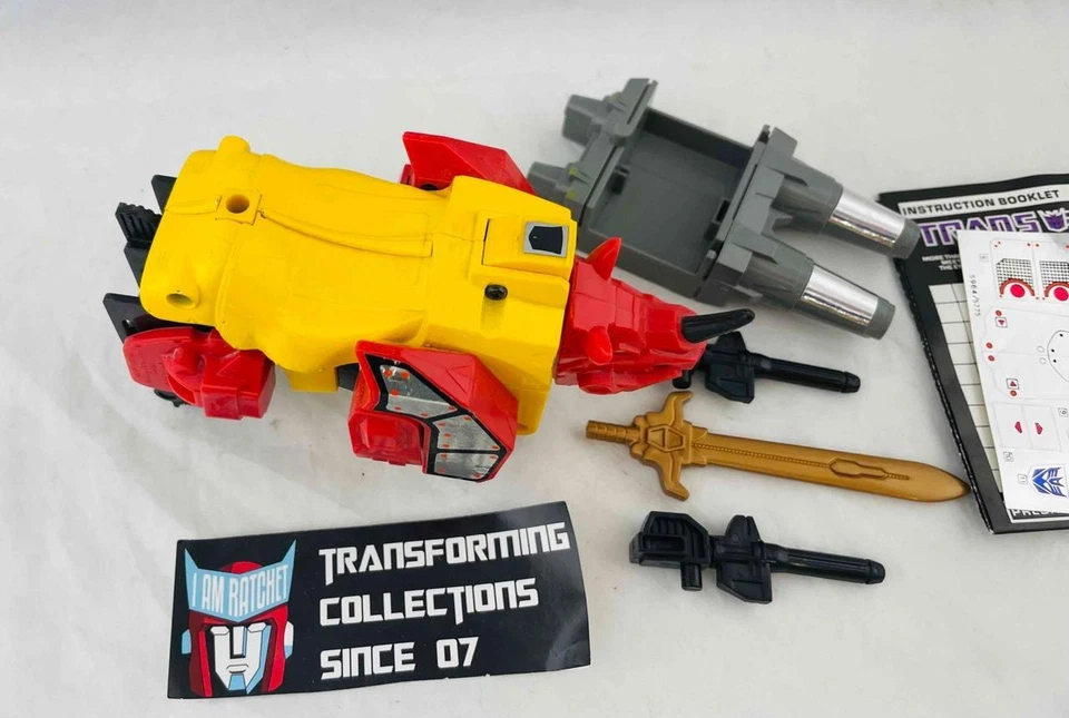 Transformers Original G1 1986 Predacon Headstrong Complete Metal For Predaking - Image 2 of 4
