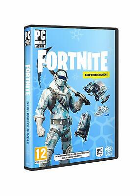 Fortnite Deep Freeze Bundle Pc Dvd Computer Frostbite Outfit 1000 V Bucks New Ebay