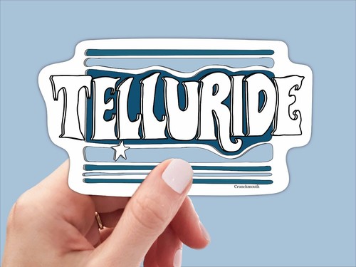 Telluride Sticker | Colorado CO | Laptop Decal | Water Bottle Sticker - Picture 5 of 8