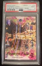 Steph Curry Court Kings Points in the Paint Sapphire 05/149 PSA 9 MINT. SSP