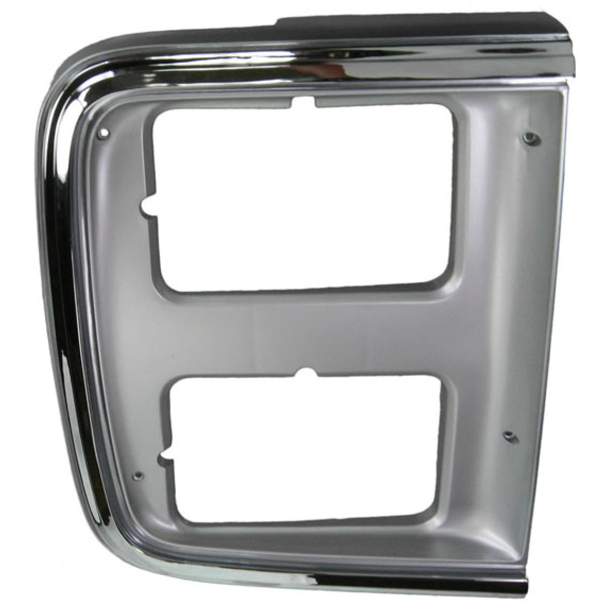 Chrome Headlight Trim Bezel for Dual Headlights Pair Set for 8591 GMC