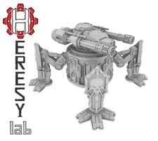 Hades Rapier Flank HLT81 28mm Heresy Lab Gun Turret