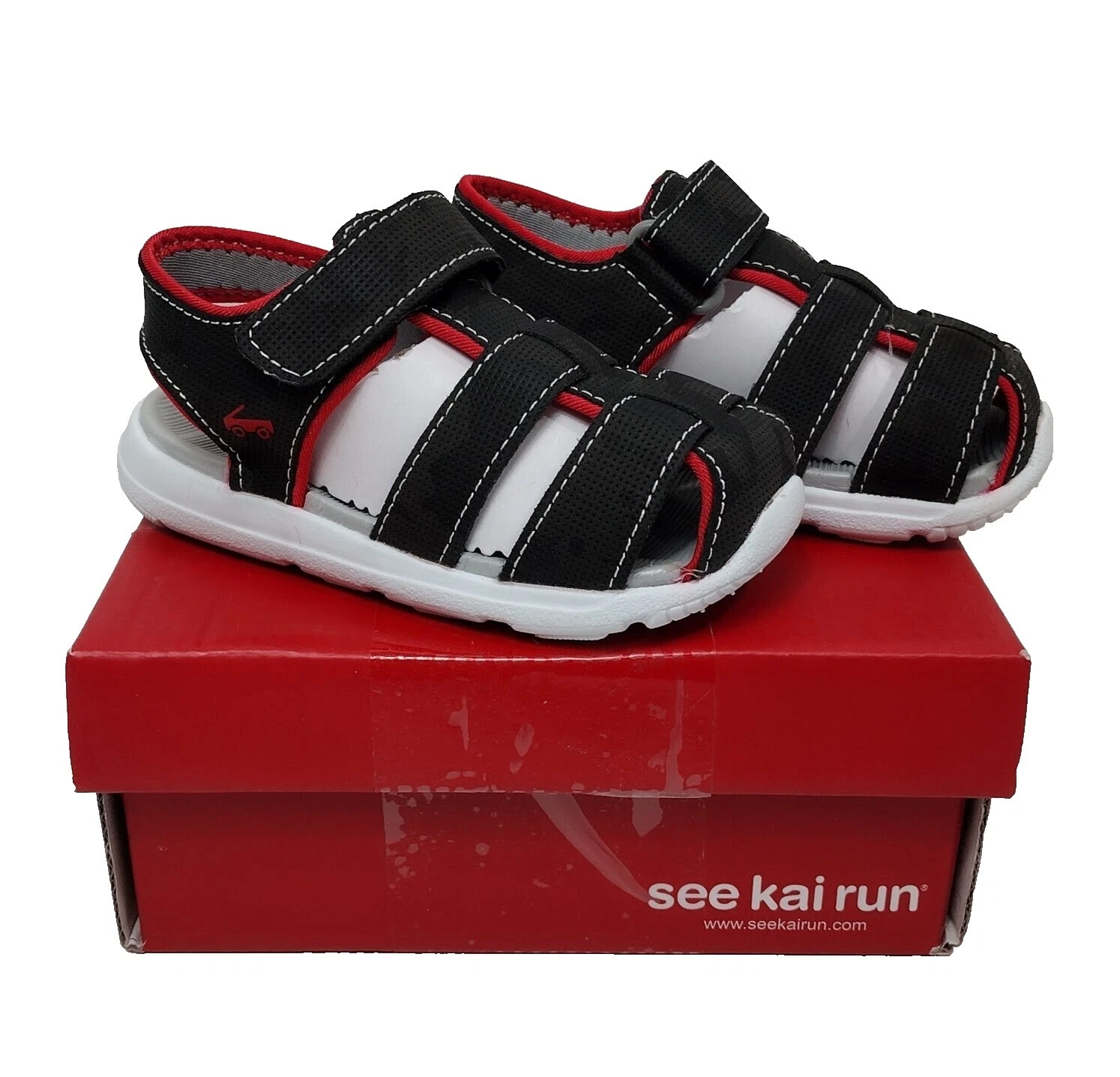 Tênis Preto See Kai Run para Meninos