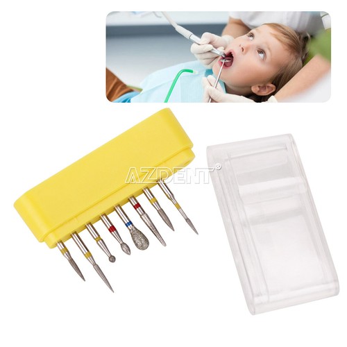 AZDENT Dental FG Diamond Burs Composite/Polishing Kit for High Speed Handpiece - Picture 104 of 129