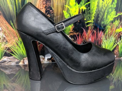 platform mary janes goth