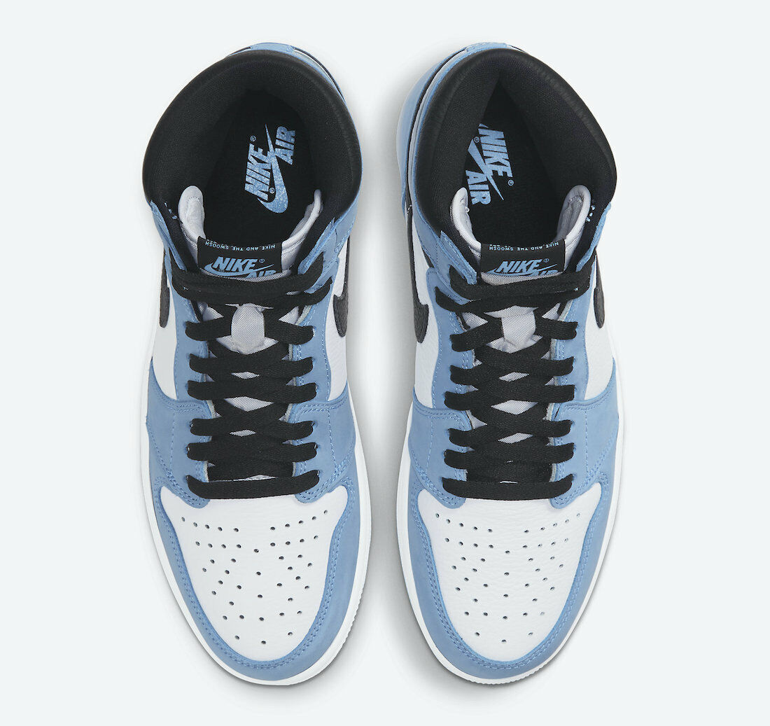 Nike Jordan 1 Retro High OG University Blue 555088-134 Nike Jordan 1 Retro High OG University Blue 555088-134