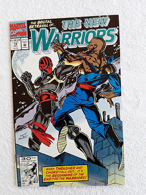  New Warriors #18 (Dec 1991, Marvel) VF+ 8.5