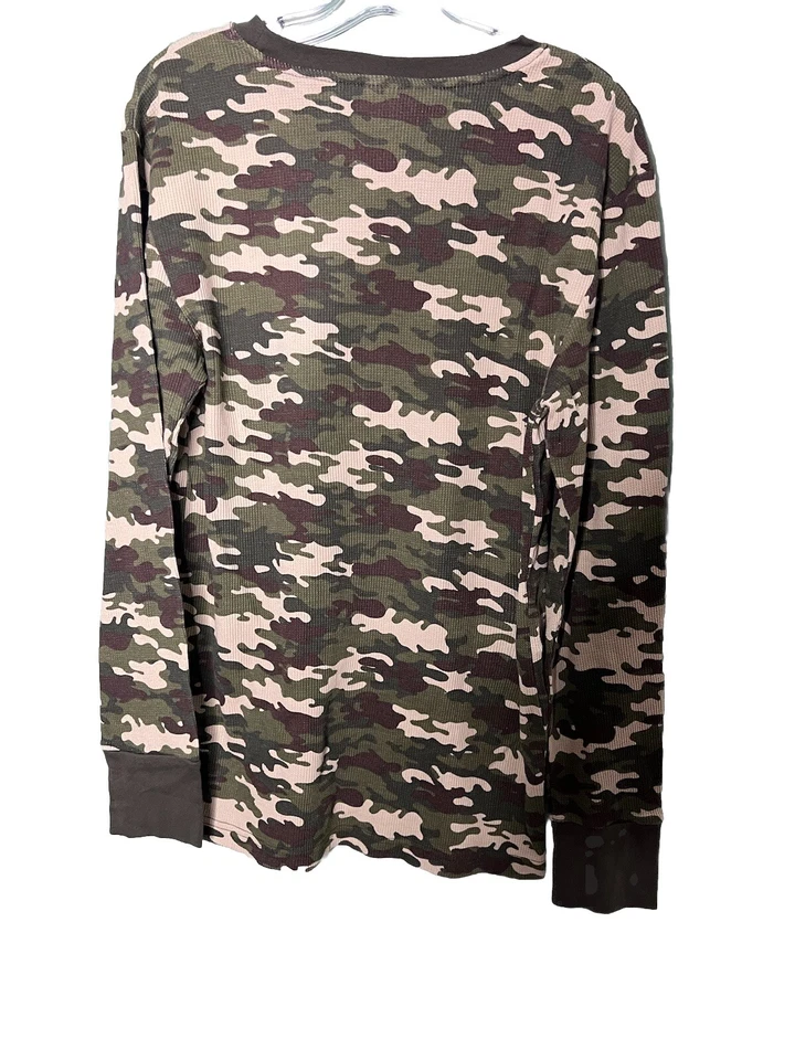 Camisa Joe Boxer Hombre Térmica Manga Larga, Camuflada, Grande Foto 2 de 4
