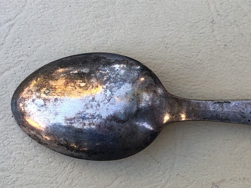 Vintage Silver Plate Hotel Richmond Copehhagen 5 1/4" Long Spoon - Picture 8 of 8