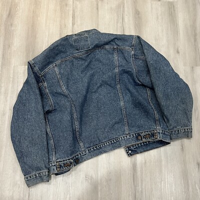 Vintage 90s Levi's Denim Trucker Jean Jacket Mens Large 70507 4890
