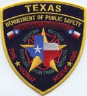 Texas State Public Safety Dps Emergency Management Ems Hazmat Rescue Fire Patch