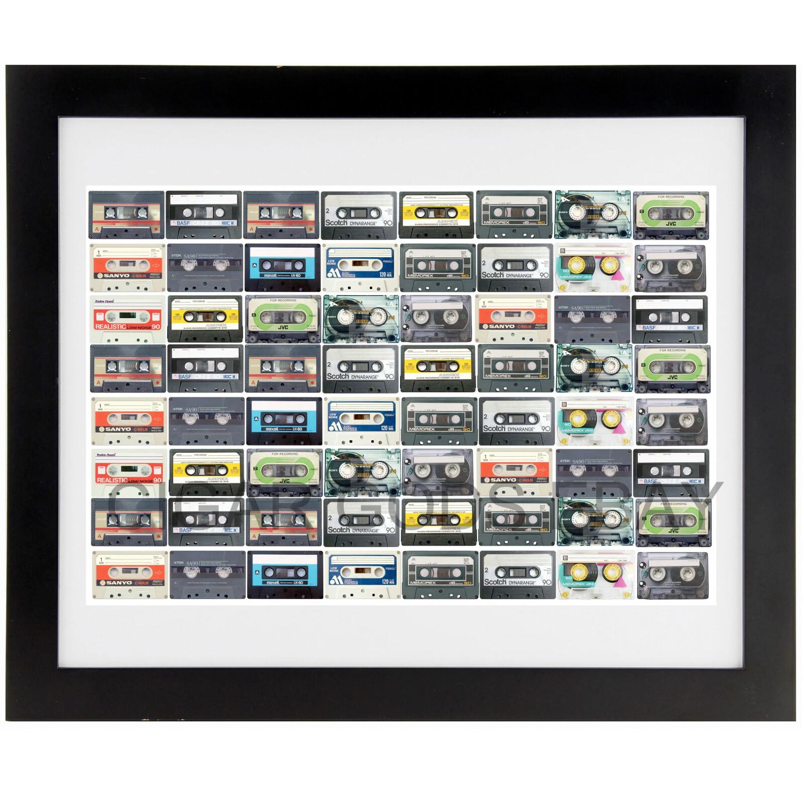 Vintage Cassette Tape Poster 11