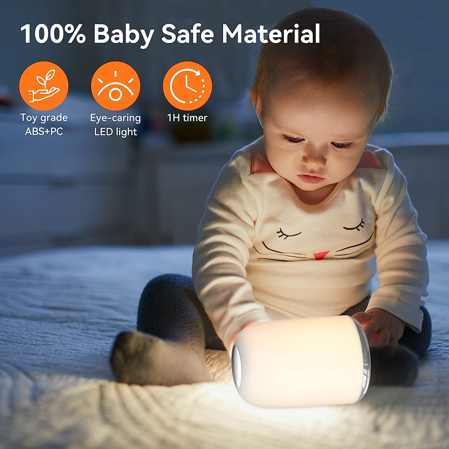 Bedside Portable Dimmable Night Light Touch Lamp eBay