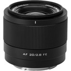 Sony E-mount Camera Lenses for Sony 20mm Focal