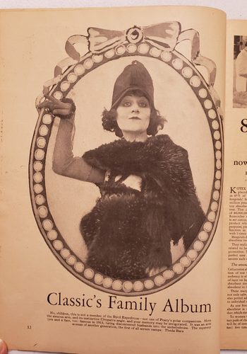 Motion Picture Classic February 1930 Anita Page~Theda Bara~Lupe Velez~Clara Bow - Picture 5 of 10