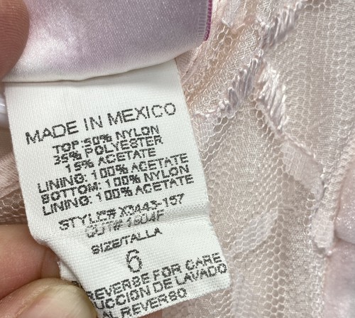 Rose Cottage Girls Dress size 6 light pink Easter Party Dress - Picture 4 of 6
