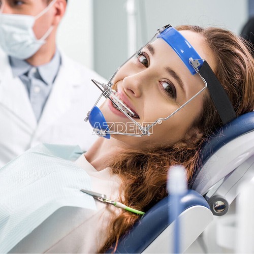 Dental Orthodontic Reverse Pull Headgear Protraction Adjustable with Double Bar - Bild 6 von 17