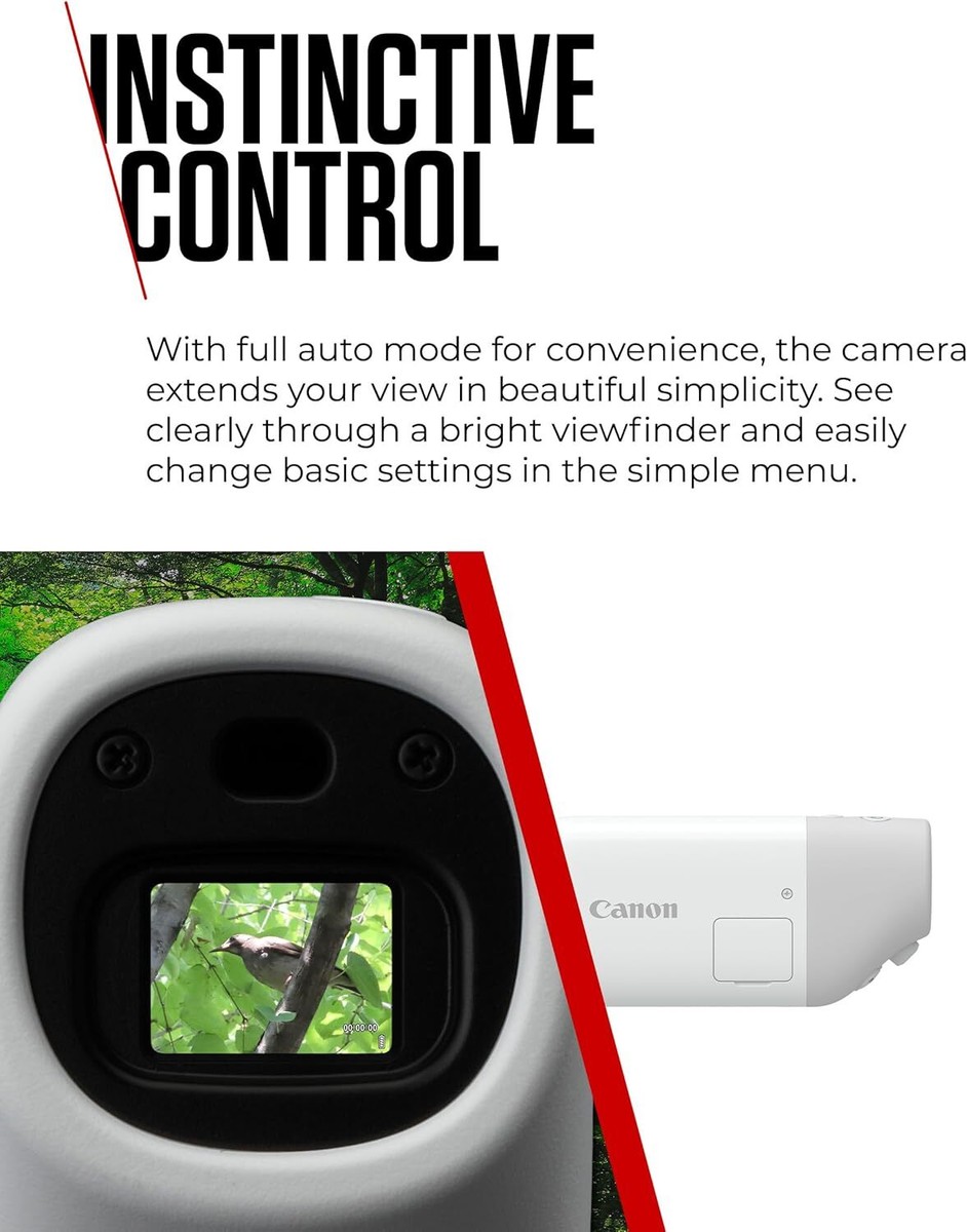 Canon PowerShot ZOOM Telescope Capable of Capturing Photos and
