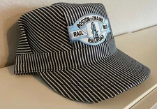 Engineer/Conductor Cap/Hat-Boston & Maine(BM)Minuteman adjustable-Adult or Child