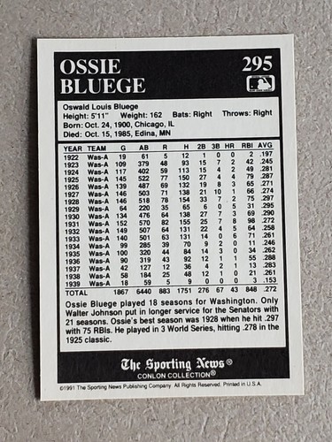 Tarjetas coleccionables de béisbol 1993 1994 colección Conlon tú eliges 50% de descuento 2 o más - Imagen 99 de 299