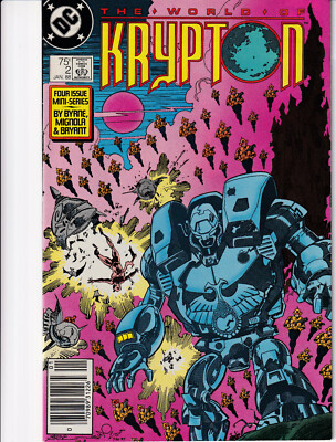 DC Comics THE WORLD OF KRYPTON  No. 2 (of 4) January 1988