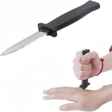 Retractable Fake Knife Toy Telescopic Trick Prop Prank Halloween Party