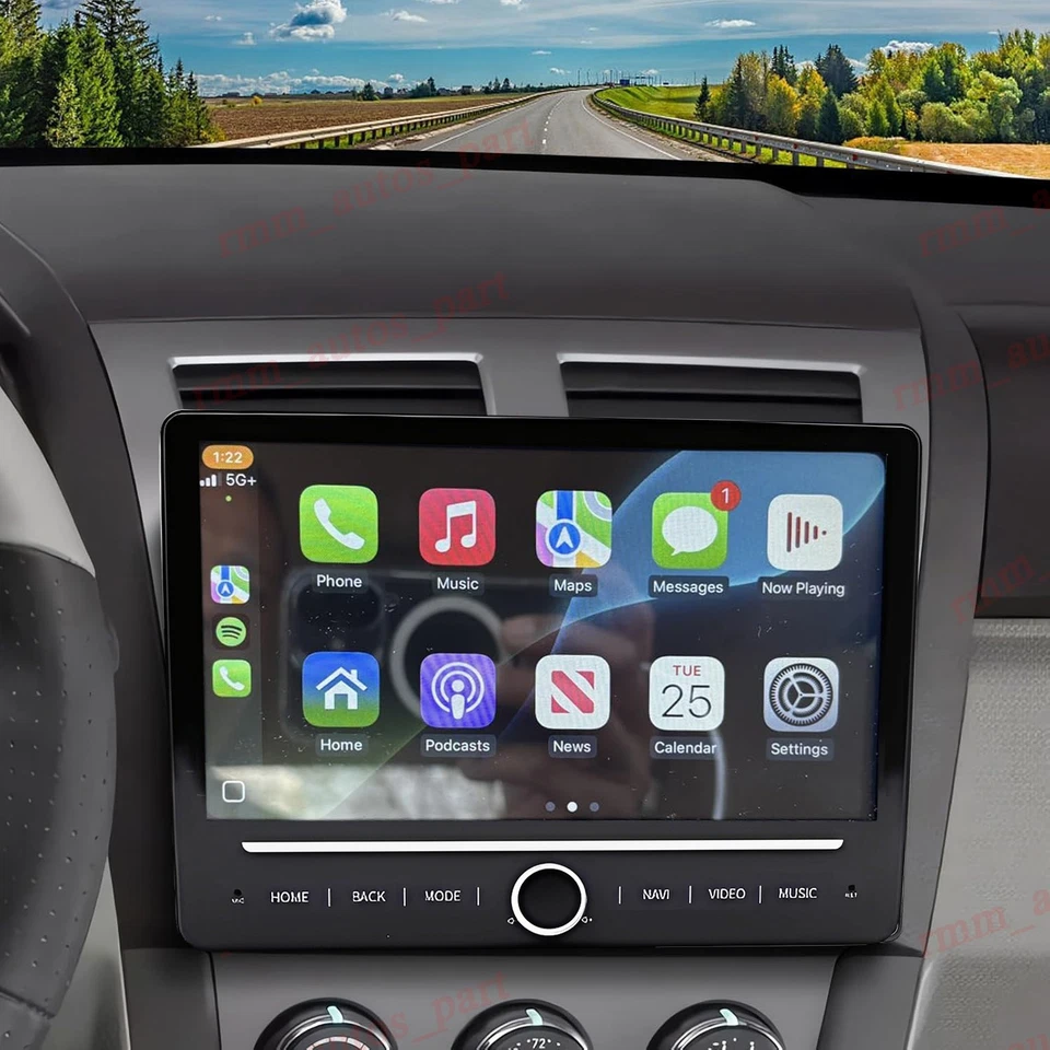 Radio estéreo para automóvil Dodge Avenger 2008-2014 4+64G GPS WIFI Android 14 Foto 3 de 4