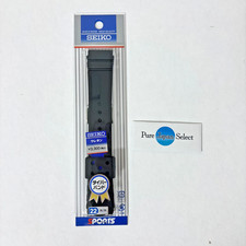 SEIKO Echt 22 mm Urethan Taucher Uhrenarmband...