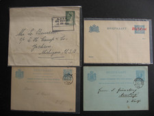 Netherlands 4 1890 to 1939 era post cards, cover