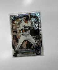 2025 Bowman Draft - Chrome Max Williams #BDC-68 Mojo Refractor (RC)