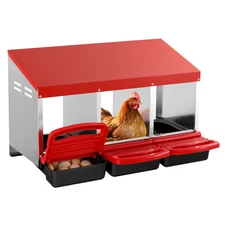 Henhouse Box with Removable Egg Collection Box for Easy To Clean and Maintain