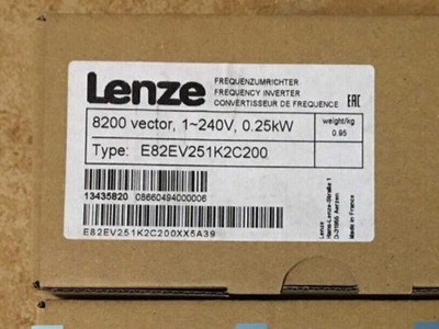 Lenze E82EV251_2C200 Frequency Inverter E82EV251K2C200   New  1 Year Warranty