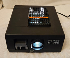 Zeiss Ikon Perkeo aut S250 Diaprojektor m. Talon1:2,8/85+1:2,8/45+Bedienungsanl.