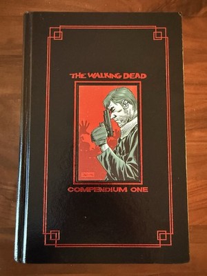 The Walking Dead Compendium 1 Red Foil signed by Robert Kirkman & Charlie Adlard