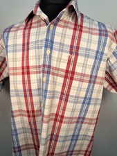 Laine Taylor Mens Long Sleeved Check Shirt Large Cotton